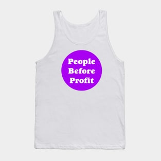 People Before Profit Tank Top